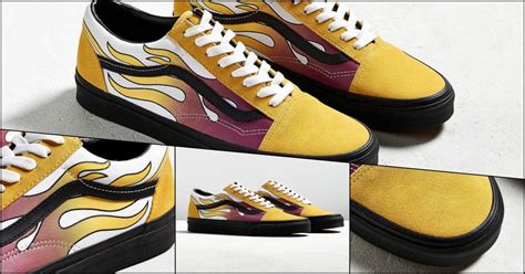 Vans Old Skool Flame Vans Flame Collection Brings The Heat — Rw