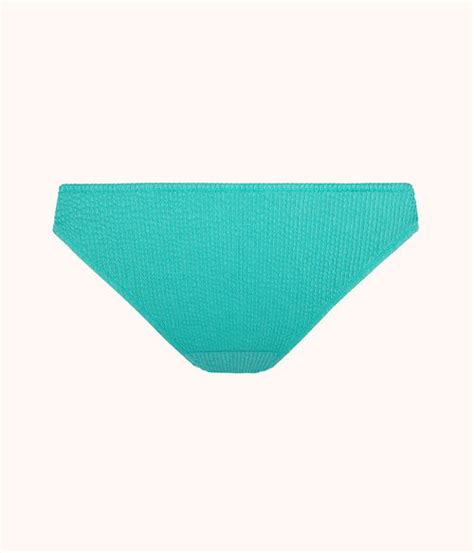 the swim ruched bikini bottom aquamarine lively