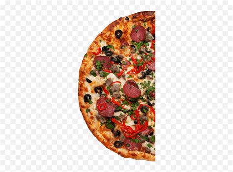 Download Pizzahalf Californiastyle Pizza Png Image With Transparent