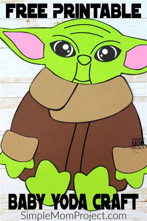 Exquisite and powerful, here comes stick prince baby! Build-a-Yoda Craft for Kids with a Free Printable Template ...