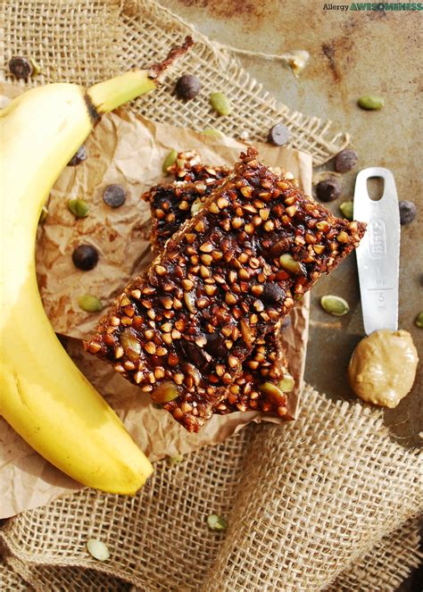 Granola bars are usually made from toasted rolled oats and other whole grains combined with other one of the major differences between granola bars is in their texture. Oat-free & Nut-free Chocolate Banana Granola Bars (Gluten ...