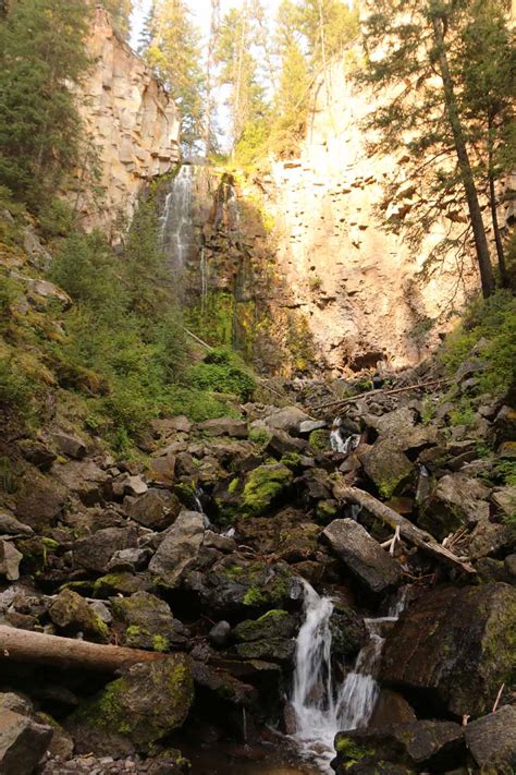 Lost Creek Falls Hidden Waterfall By The Roosevelt Lodge