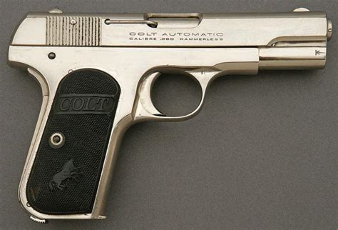 Colt Model 1908 Pocket Hammerless Semi Auto Pistol