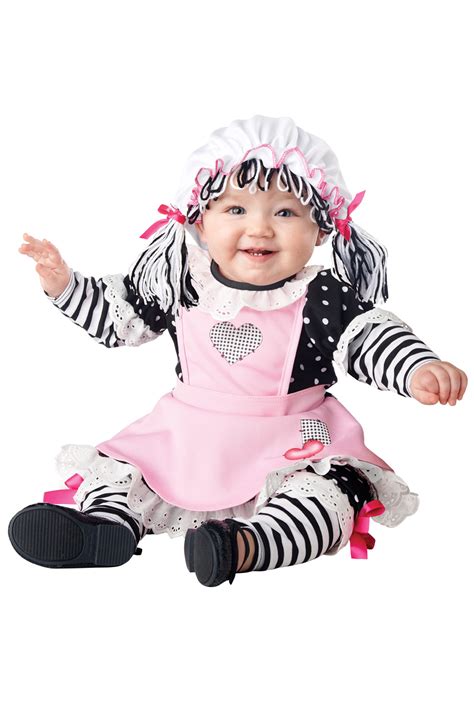 Baby Doll Raggedy Ann Infant Halloween Costume
