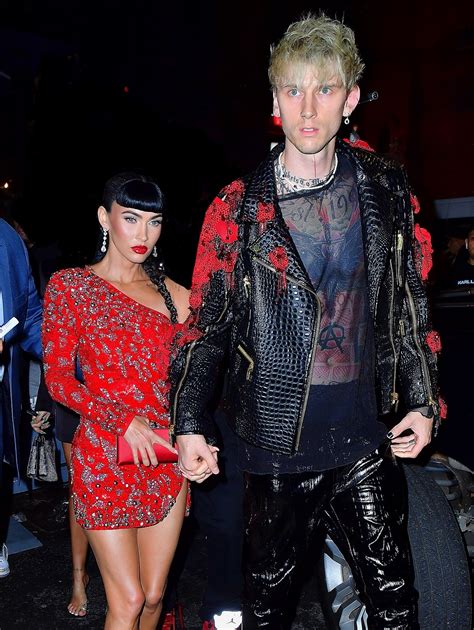 Megan Fox And Machine Gun Kelly Have A Date Night At 2021 Met Gala After Party Megan Fox Photo