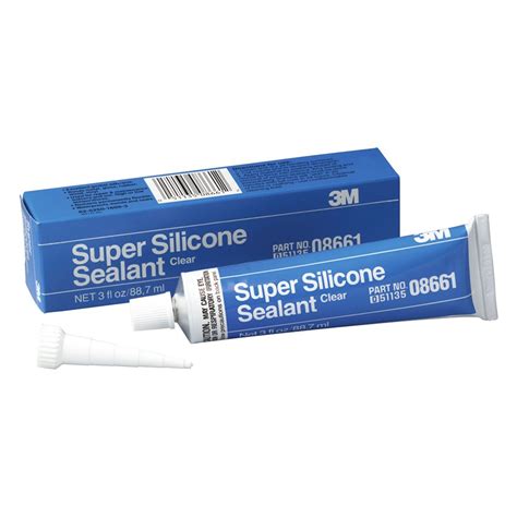 3m® 8661 3 Oz Clear Super Silicone Seal