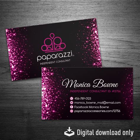 Paparazzi Business Cards 22 For Paparazzi Accessories Business