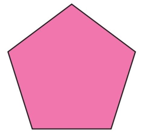 What Is A Pentagon 5 Sided Shape Definition Maths Pentagon