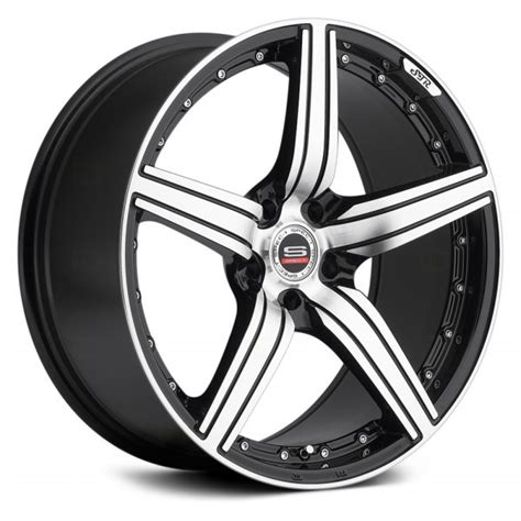 Spec 1® Sp 4 Wheels Gloss Black With Machined Face Rims
