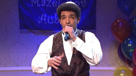 Drake Bar Mitzvah Monologue Rap Snl Jokes Kimye Rihanna Youtube