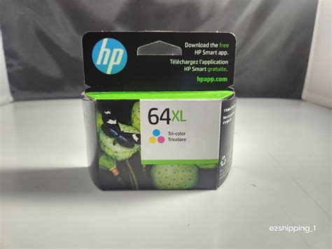 Hp 64xl High Yield Tri Color Ink Cartridge Genuine Oem Original New