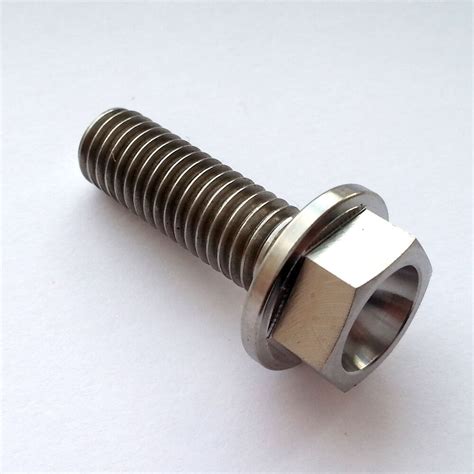 TITANIUM M8 x 20mm (1.25mm pitch) hex head bolt. Grade 5 | eBay