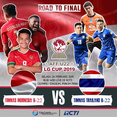 Final Piala Aff U 22 Indonesia Vs Thailand Tagar