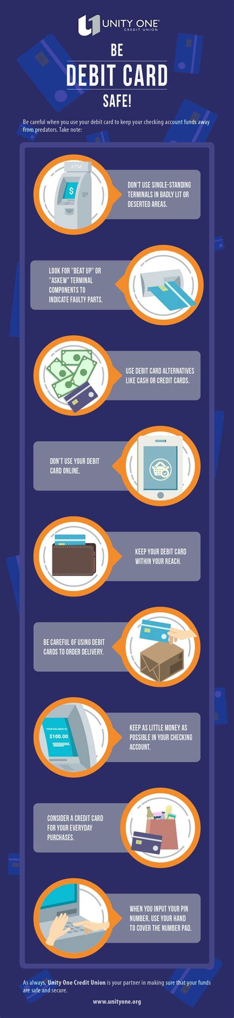 How To Be Debit Card Safe Infographic Cards Debit Card Finance