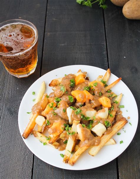 Authentic Vegetarian Poutine