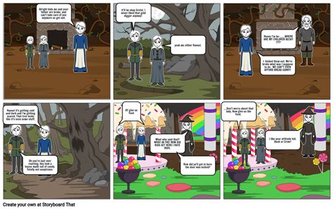 Hansel And Gretel Storyboard By 27992be4