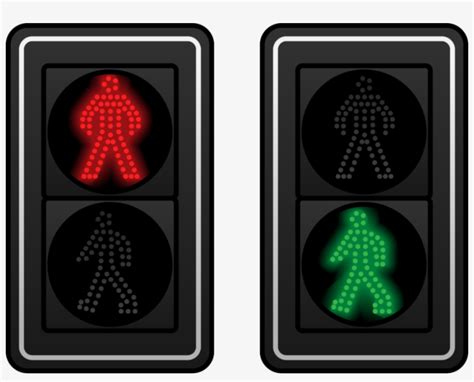 Download Pedestrian Clipart Traffic Light Pedestrian Crossing Traffic