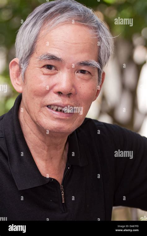 Ageing Chinese Old Man Portrait Stock Photo Alamy