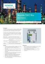 Spannungsschutzrelais Reyrolle 7SR Series Siemens Energy Automation