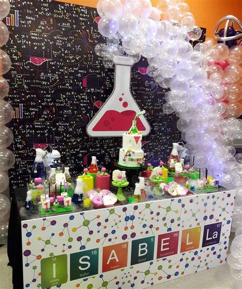 Decoracion Para Bautizo De Niño En Casa Science Birthday Party Ideas