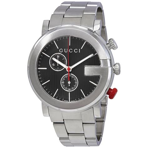 Gucci Ya101361 G Mens Chronograph Quartz Watch