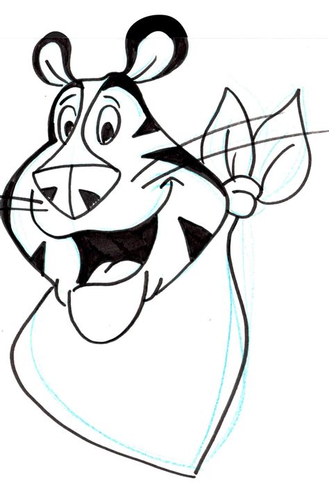 Tiger Outline Drawing Clipart Free To Use Clip Art Resource