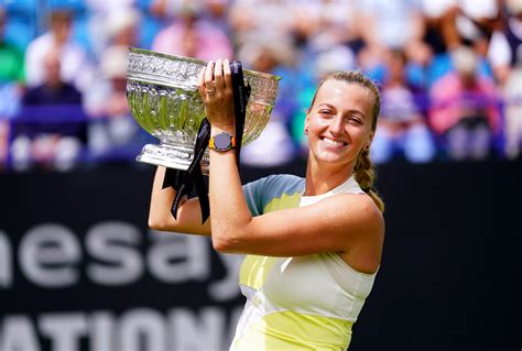 Petra Kvitova Claims Eastbourne Title With Comfortable Win Over Jelena Ostapenko The Independent