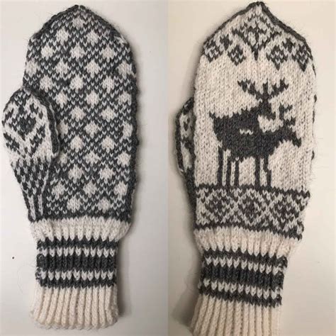 Oh Deer Norwegian Mittens With A Twist Norwegian Knitting