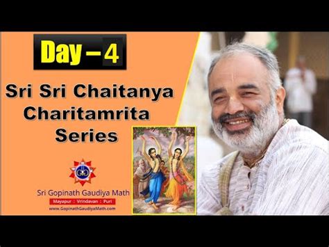 Day Sri Sri Chaitanya Charitamrita Series By Sripad Yagneshwar Das Prabhuji Engish Youtube
