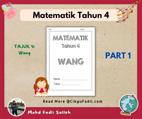 Latihan Matematik Tahun 4 Tajuk Wang Part 1 Cikgu Mohd Fadli Salleh