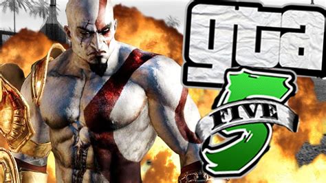 God Of War Iii Mod Kratos Mod Gta V Pc Mod Youtube