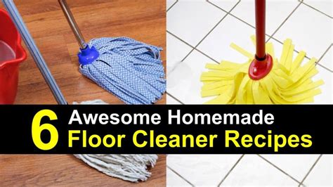 6 Homemade Floor Cleaner Recipes How To Clean Your Floors