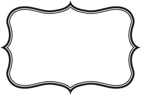 Label Border Clipart Free Download On Clipartmag