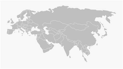 Blank Map Of Europe And Asia