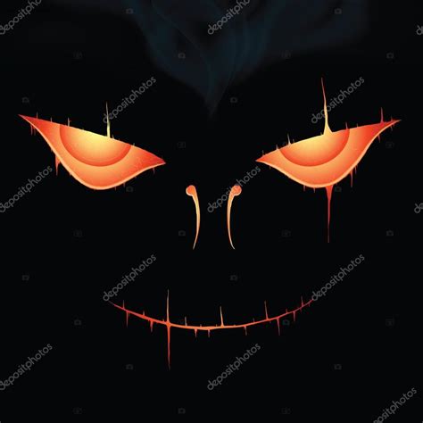 Red Glowing Eyes Halloween Red Glowing Eyes With Mouth Scary