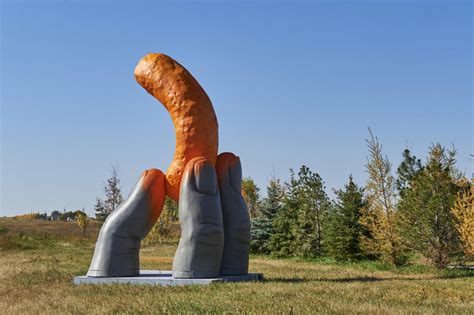 Giant Cheetos Statue In Alberta On Display Until Nov 4
