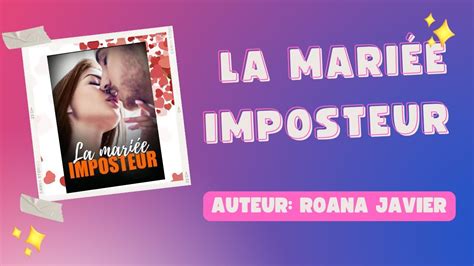 La mariée imposteur Auteur: Roana Javier livre d'amour 2022 | livre