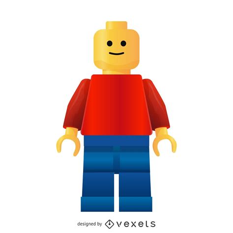 Lego Man Vector Descargar Vector