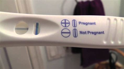 9dpo Live Pregnancy Test Youtube