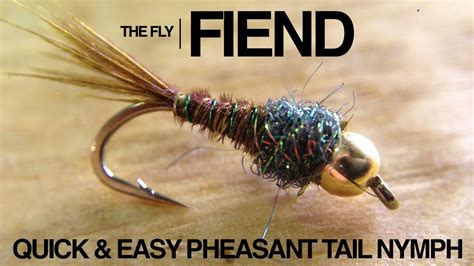 Easy Pheasant Tail Nymph Fly Tying Tutorial The Fly Fiend Youtube