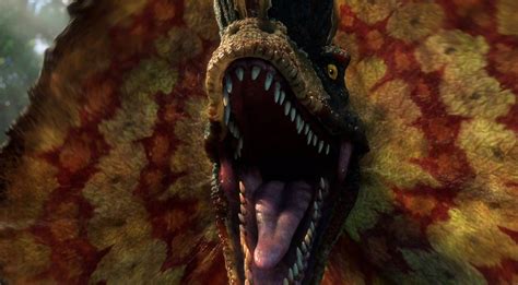 Dilophosaurus Jurassic Park World Iron Man Creatures Dinosaurs