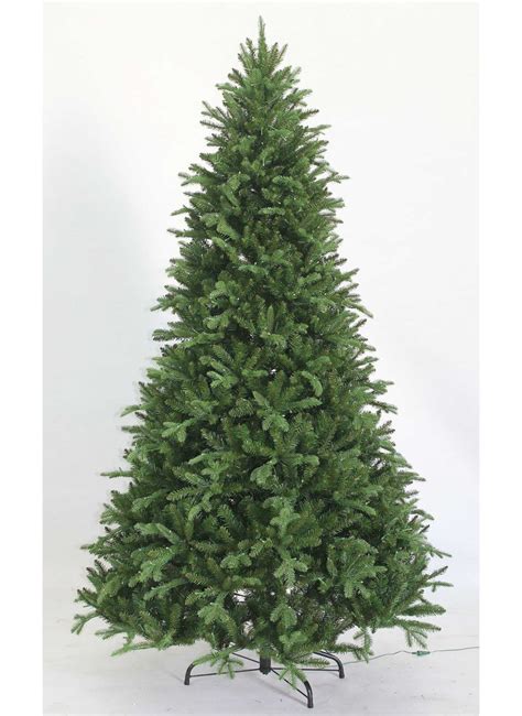 12 Foot Scarlet Fir Slim Quick Shape Artificial Christmas Tree With