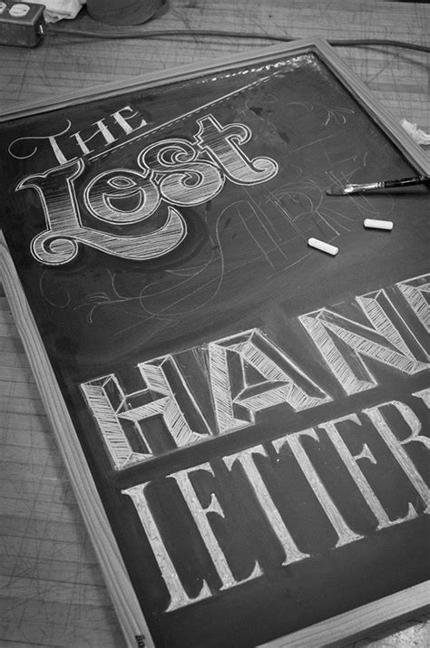 The Lost Art Of Hand Lettering On Typography Served Letra Com Giz