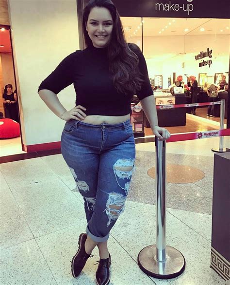 Plus Size Girls Most Beautiful Beautiful Women Tight Jeans Curvy Outfits Mom Jeans Capri