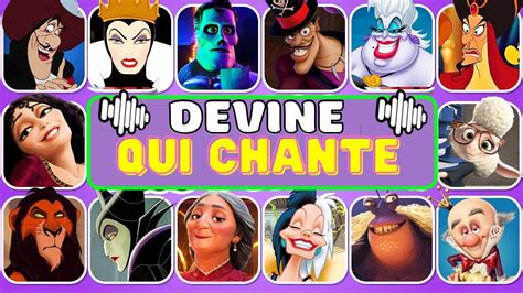 Devine Le Personnage Disney Par Sa Chanson Et Sa Voix Ursula