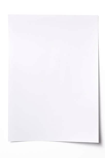 Blank Sheet Of Paper Pictures Images And Stock Photos Istock