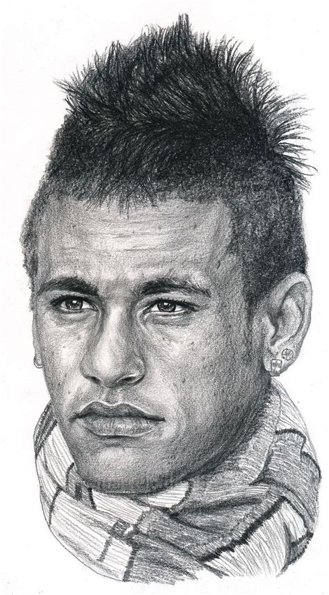 534 x 650 jpeg 57 кб. Neymar portrait, pencil drawing в 2020 г