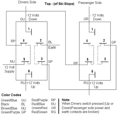 It shows the elements of the circuit as simplified shapes, and also the power and signal connections in between the gadgets. 6 Pin Switch Wiring Diagram