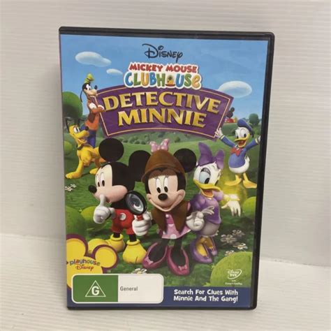 Mickey Mouse Clubhouse Detective Minnie R4 Pal Dvd 1142 Picclick Au