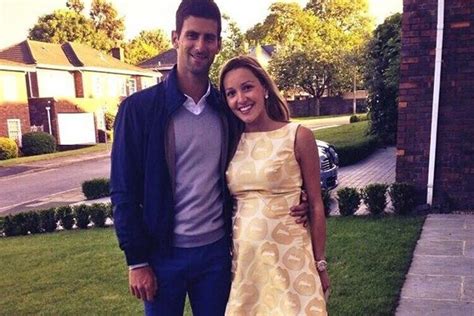 Novak recently posted a super cute photo on his whosay account featuring himself and. Novak Djokovic's Wife Jelena Ristic (Photos, Bio, Wiki)